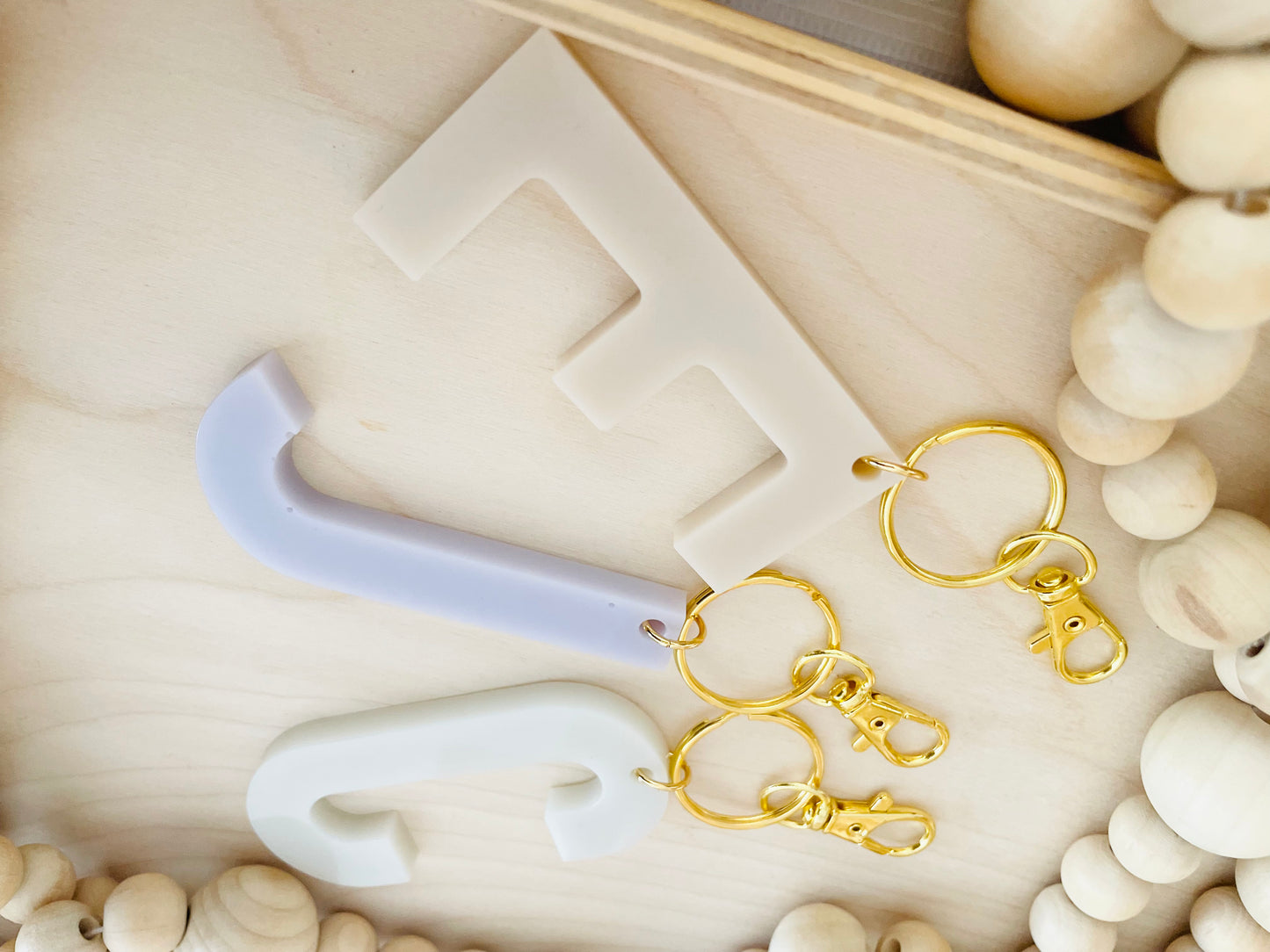Custom Letter Keychain